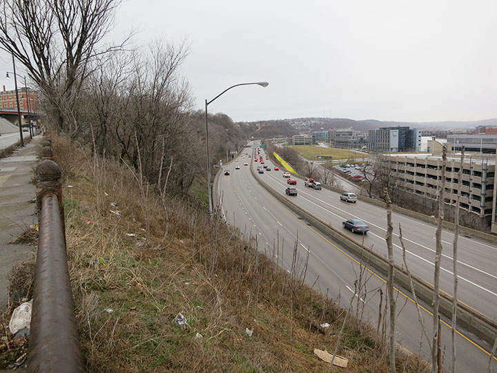 Interstate 376 Viewed from Forbes Avenue